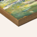 Swedish spring, oil on plate, 35 x 27cm