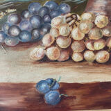 Still Life with Grapes Oil on Canvas