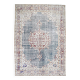 Persian Burgundy & Green Oriental Rug, 239x333Cm
