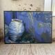 Saunière Audouze XL blue jar painting