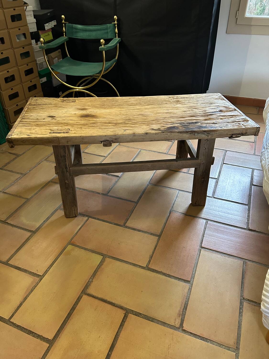 Elm coffee table