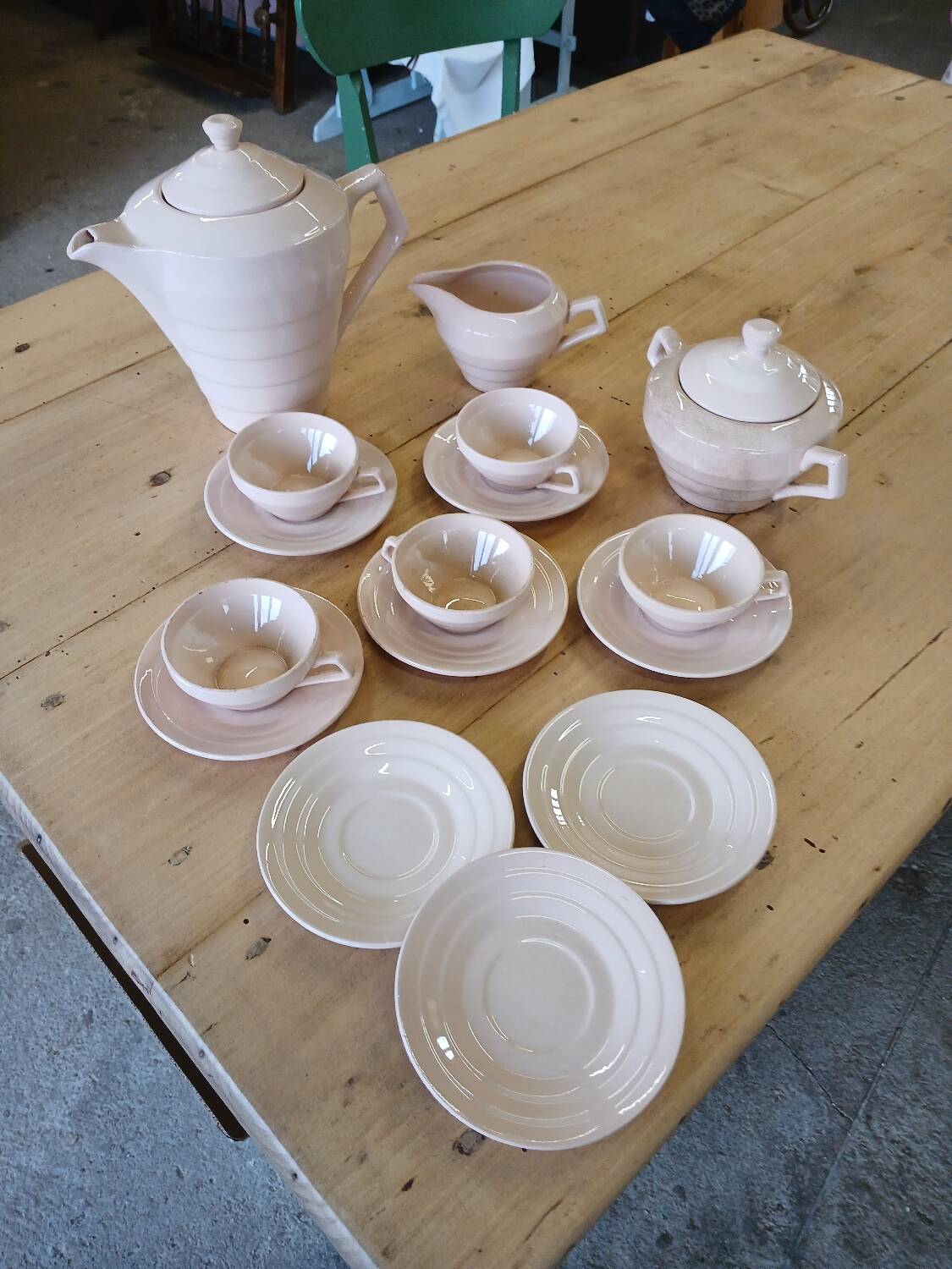 Saint Amand / Ceranord antique coffee service