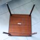 Petite table d'appoint scandinave en palissandre georg petersen