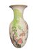 China, large old polychrome porcelain vase, late 19th century