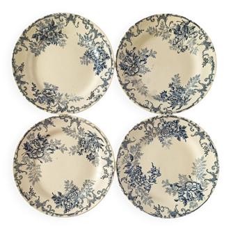 Assiettes à dessert Boulenger Choisy-le-Roi