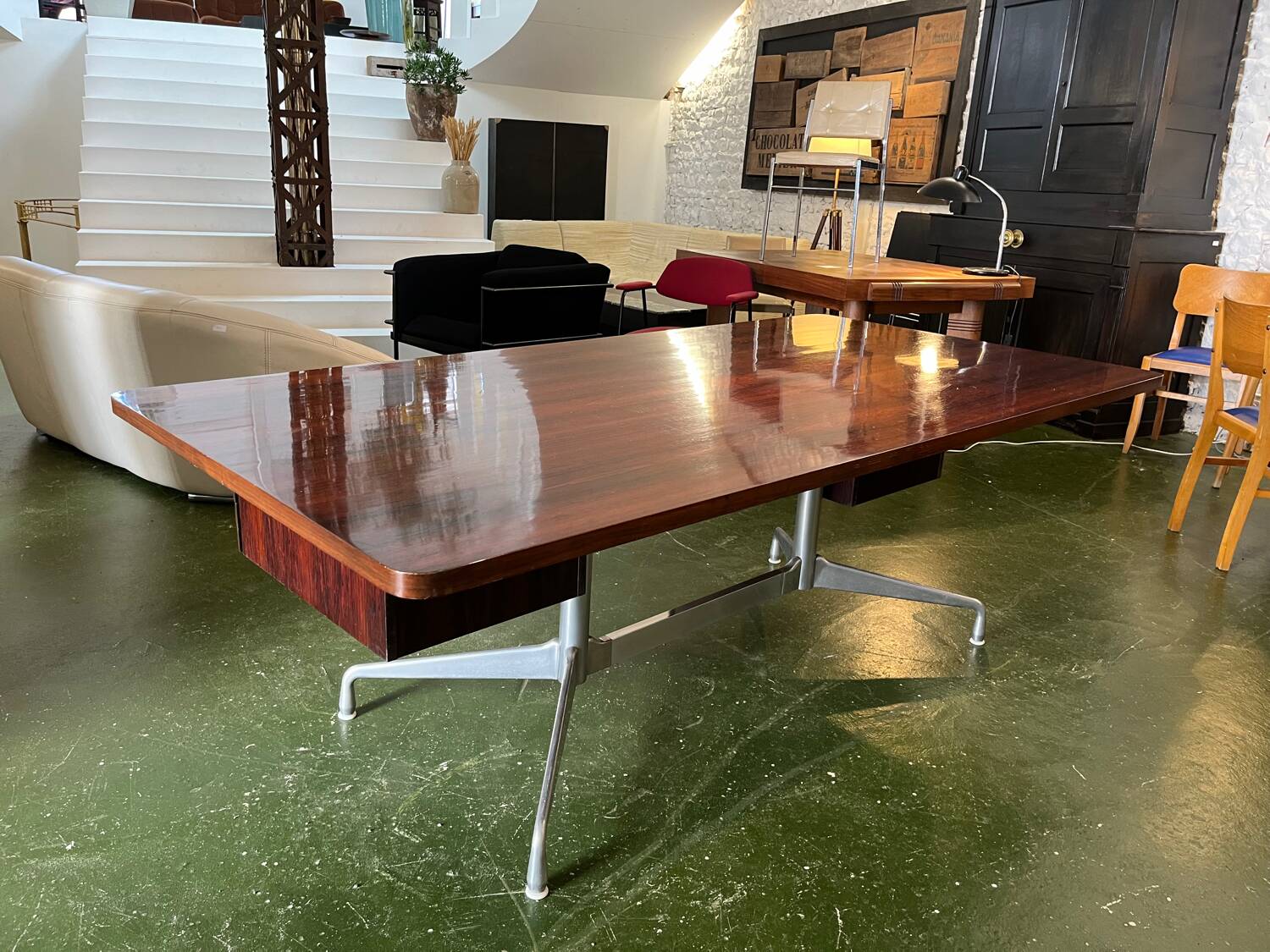 Charles & Ray Eames Rosewood Desk