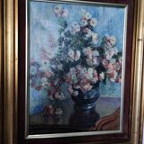 Tableau chrysanthèmes Monet