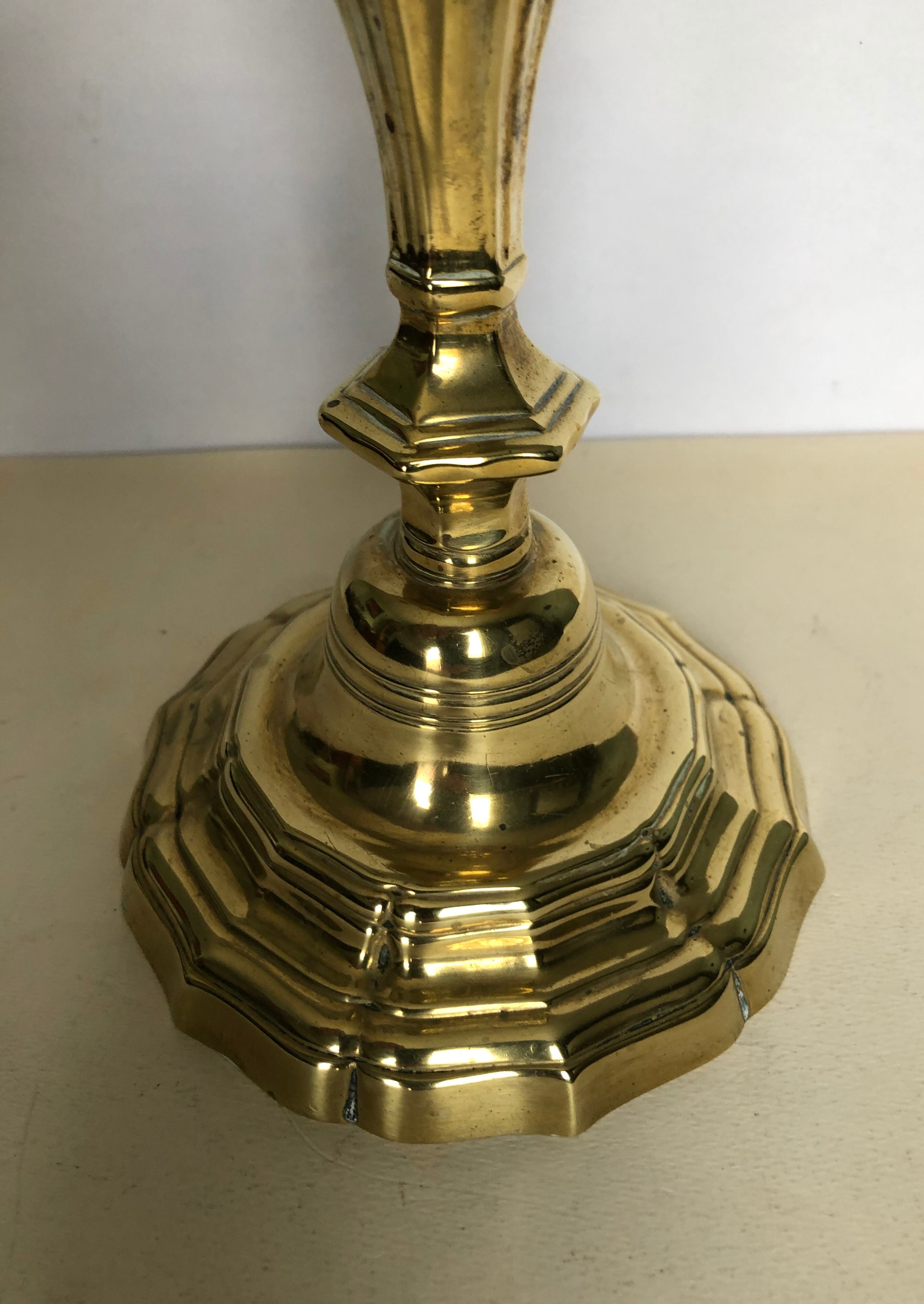 Brass flambeau