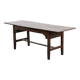 Antique English oak dining table from the 18th century for 4 to 6 people