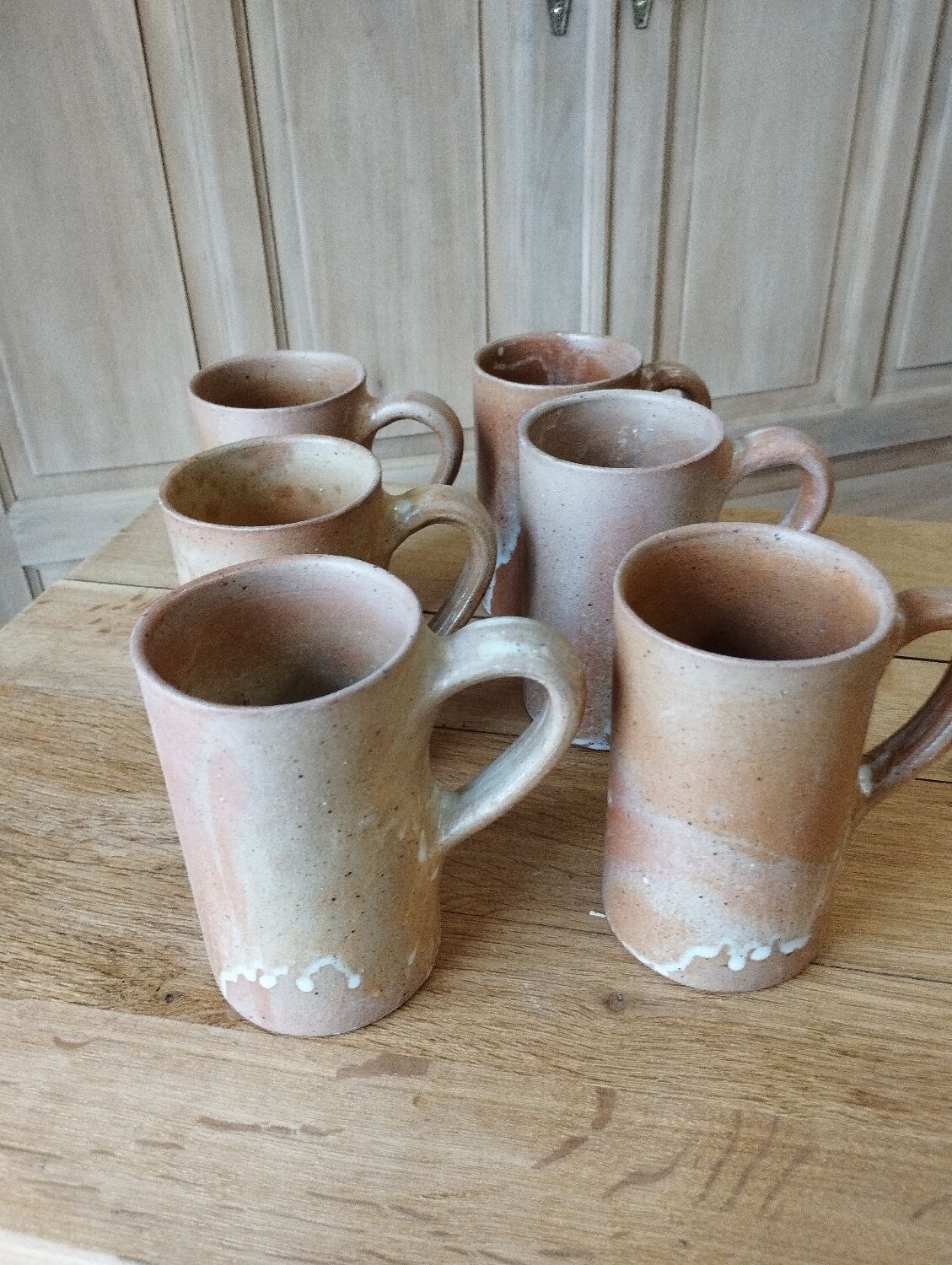 Stoneware cup service