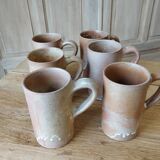 Stoneware cup service