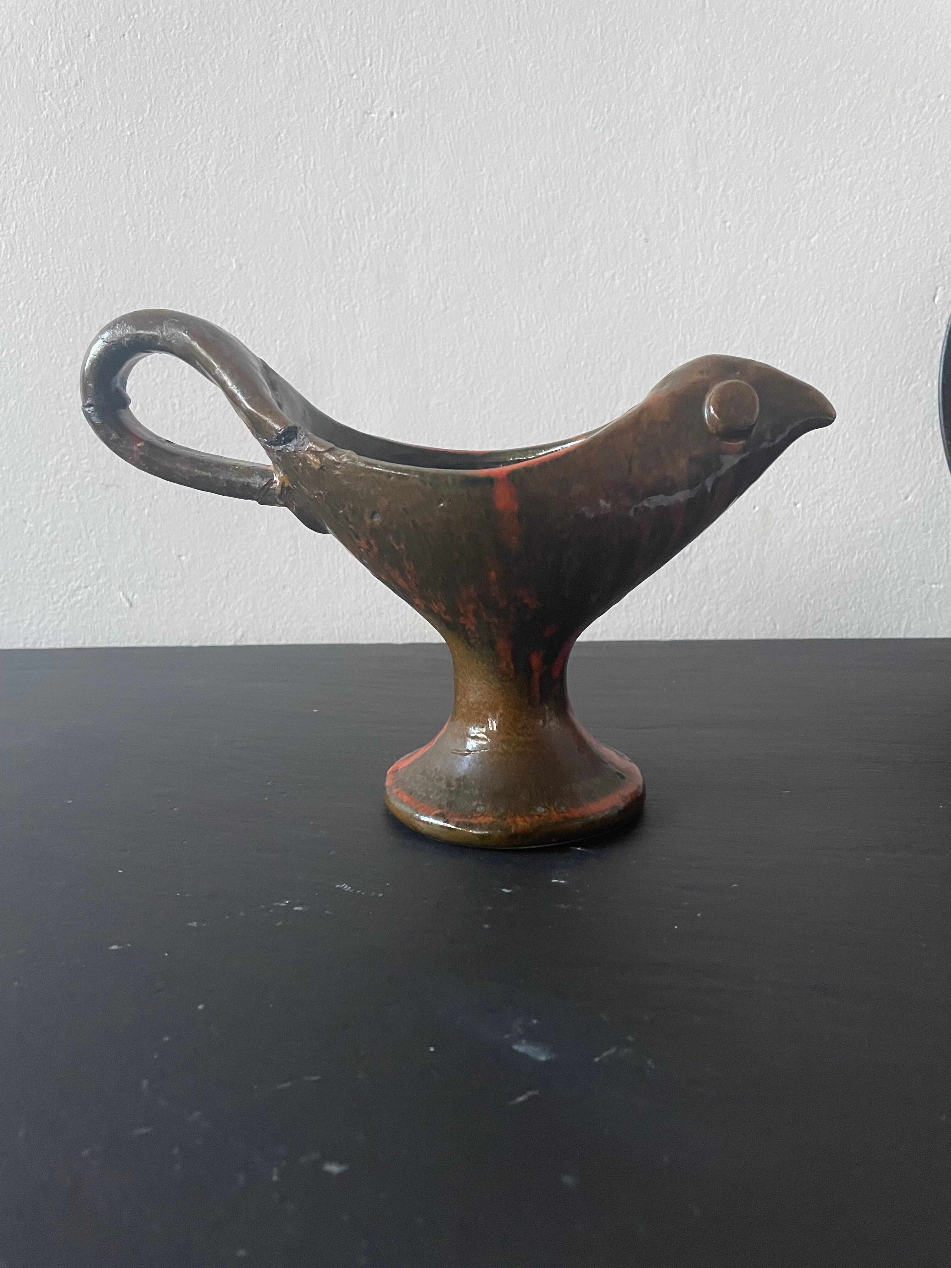 Céramique zoomorphe André Freymond