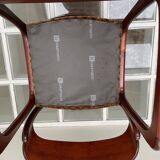 Pair of Baumann sled chairs