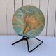 Illuminated glass globe, Perrina, vintage Picquart