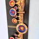 Monumental Unique Midcentury Brass / Copper Wall Sculpture, Germany, 1970s