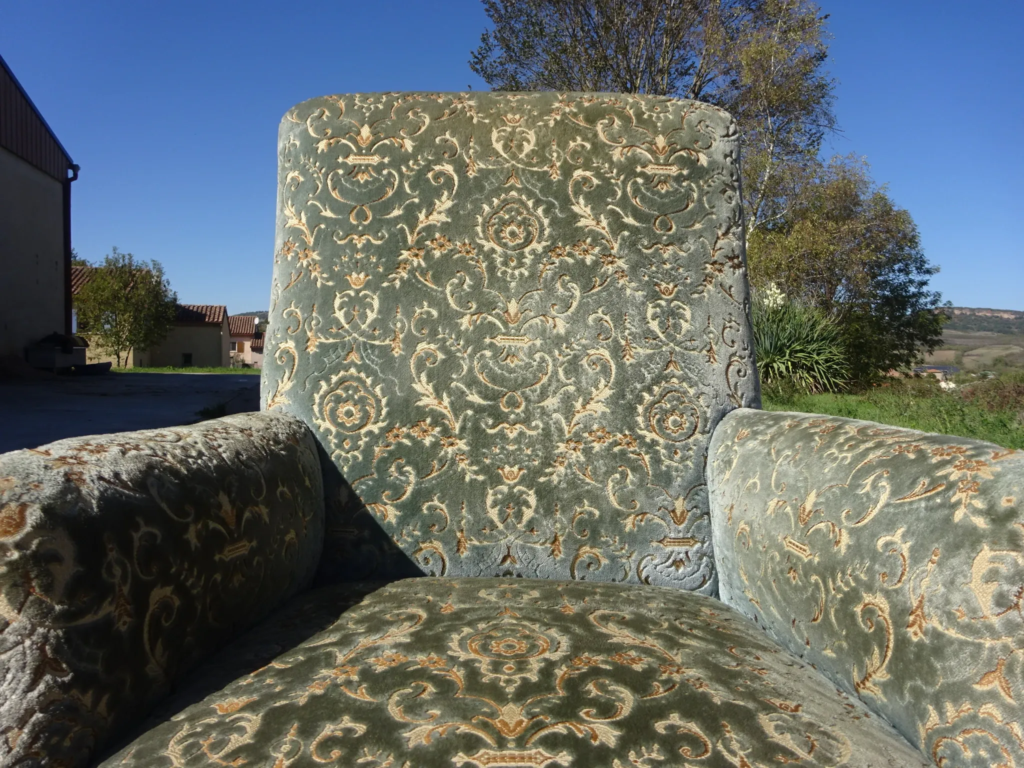 Napoleon III style armchair