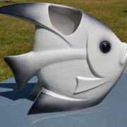 Vase/sculpture poisson des années 60