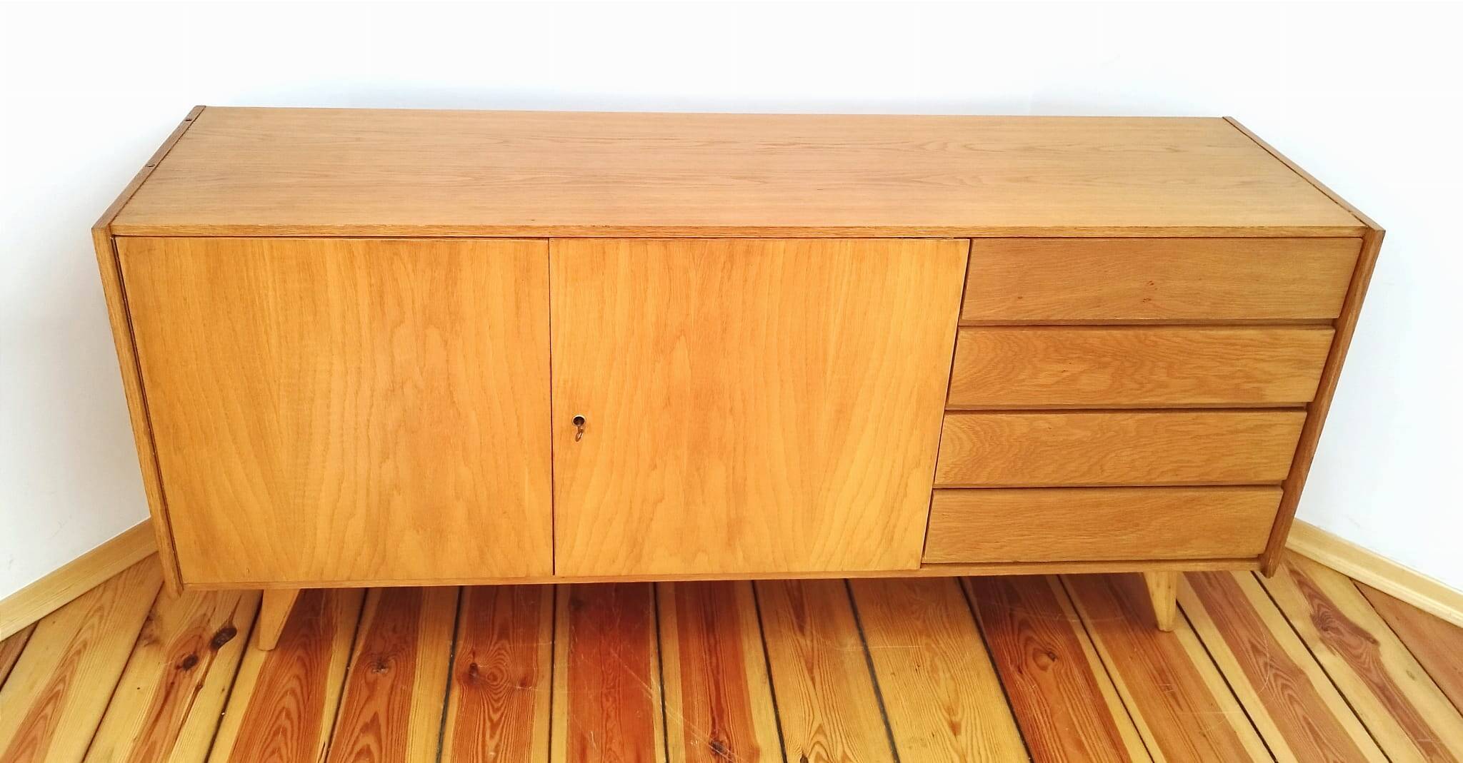Czechoslovakian Sideboard by J. Jiroutek for Interier Prague, 1960s