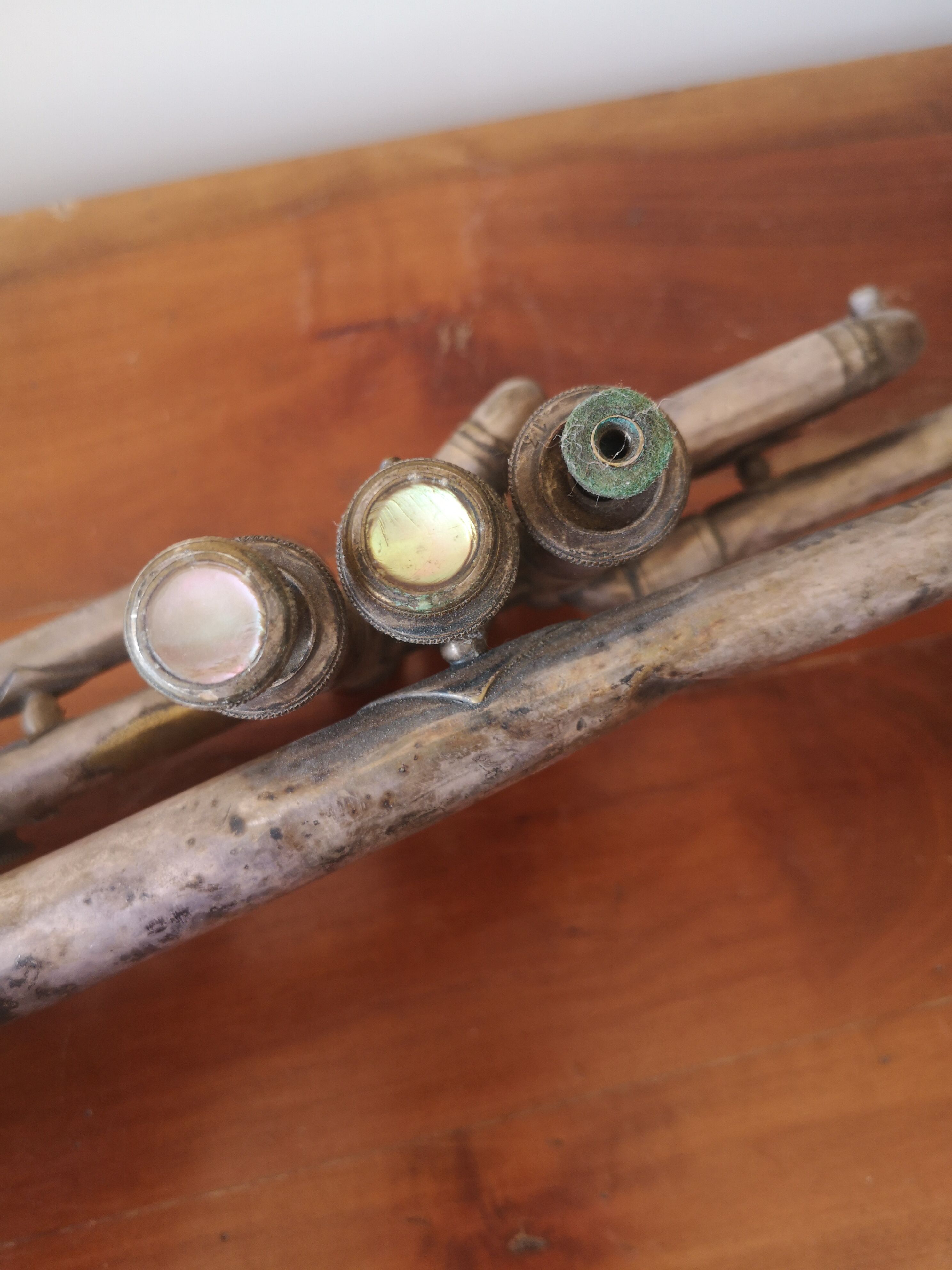 Ancient trumpet Antoine Courtois Paris