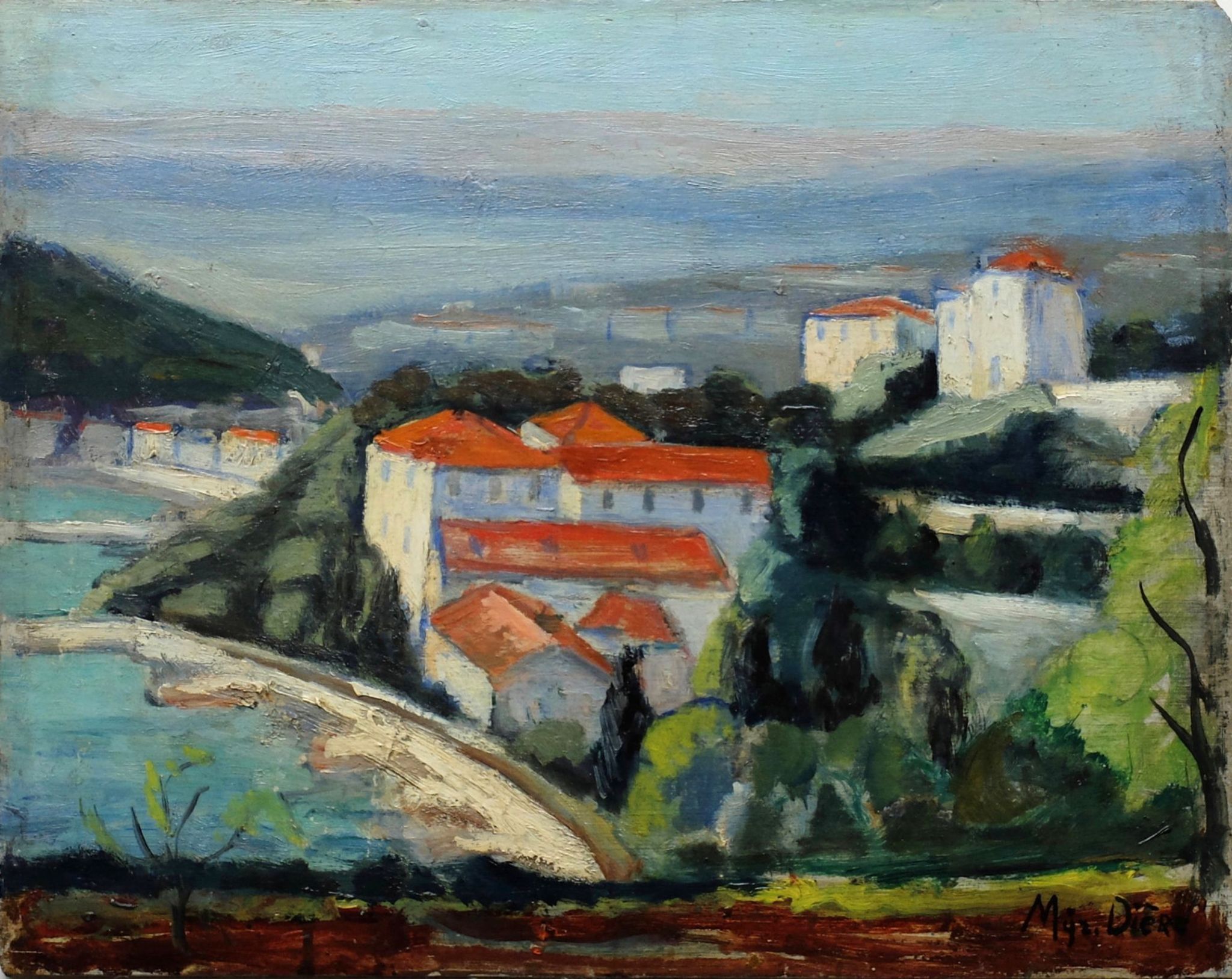 Myriam Diere (né en 1882), Paysage De Provence
