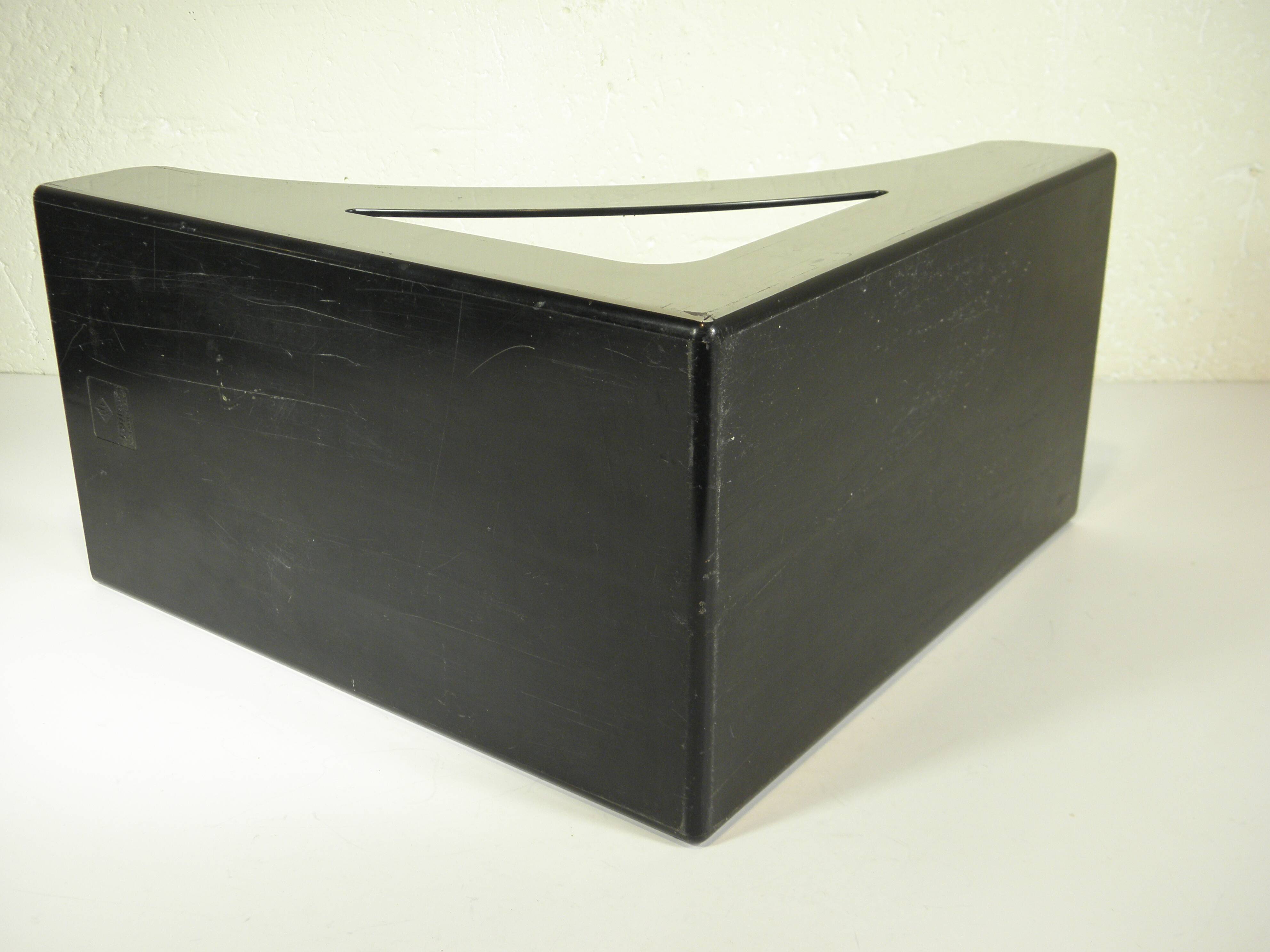 33 rpm vinyl record rack. 1970s design