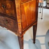 Commode 2 tiroirs Louis XVI