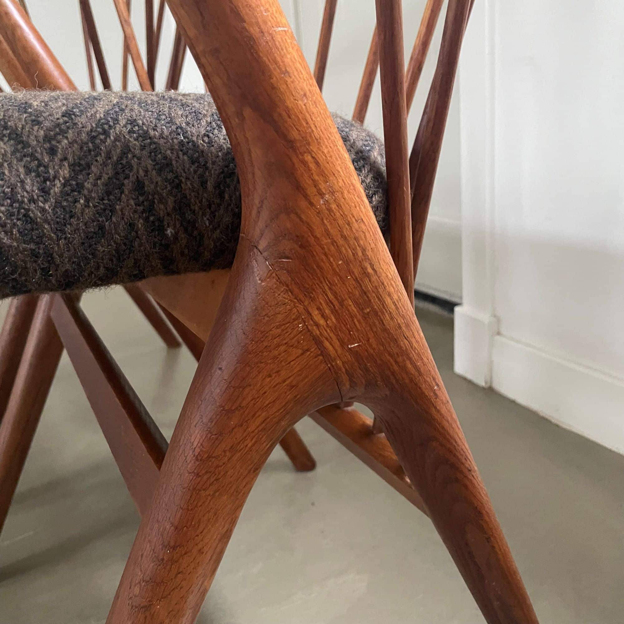 Set of 2 chairs, Helge Sibast chair no. 8, Sibast, Denmark, 1950s