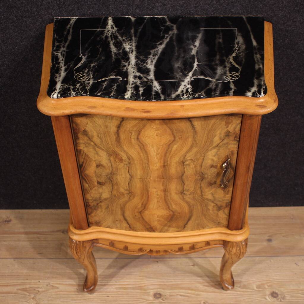 Paire de tables de chevet italiennes du 20e siècle