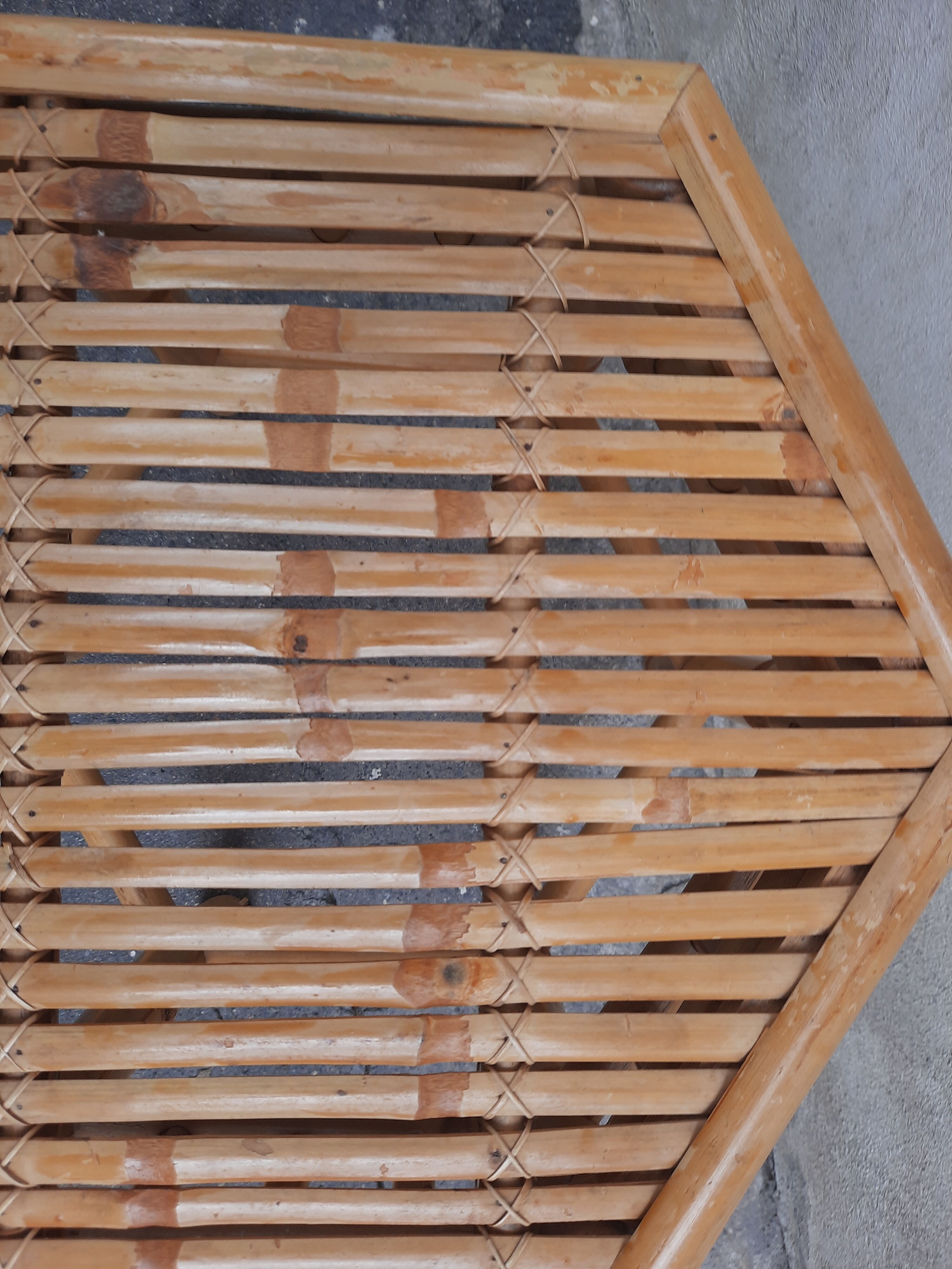 Bamboo table