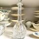 Saint Louis liqueur carafe in chiseled crystal