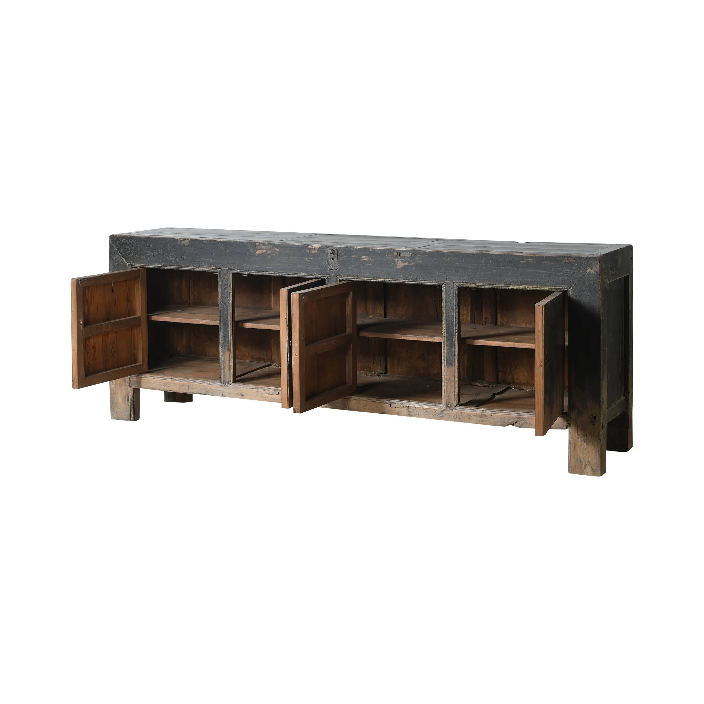 Qingdao - Antique Chinese buffet in solid elm no. 12