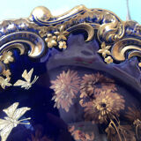 Decorative plate in Limoges porcelain