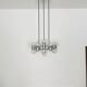 Chromed 1970s Sputnik Chandelier by Doria