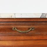 Half-moon shaped serving trolley