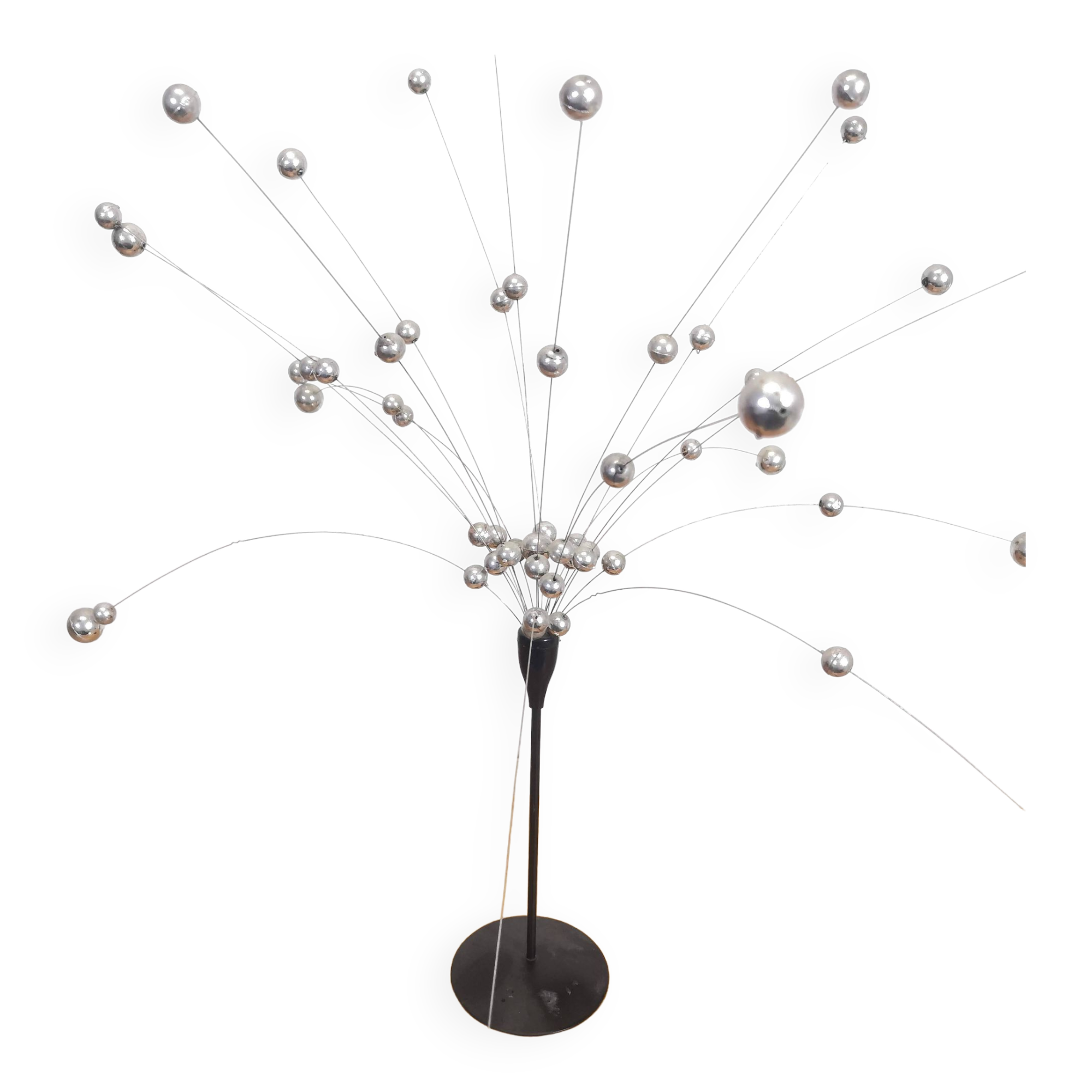 Vintage silver table mobile