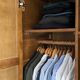 Armoire 2 portes en pin massif