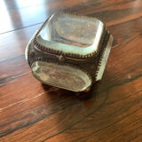 Glass jewelry box