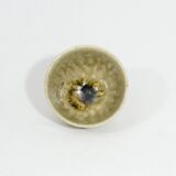 3 chawans (tea bowl) by master ceramicist yoshinari mitsuboshi of koya-san - japan - periode heisei