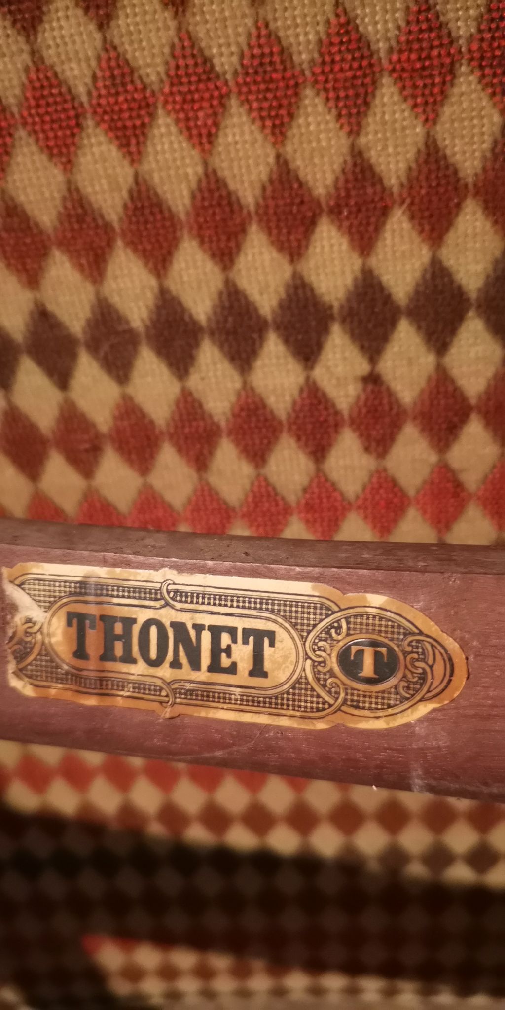 Fauteuil architectural vintage années 50/60 par Thonet