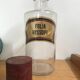Old bottle of pharmacy XIX