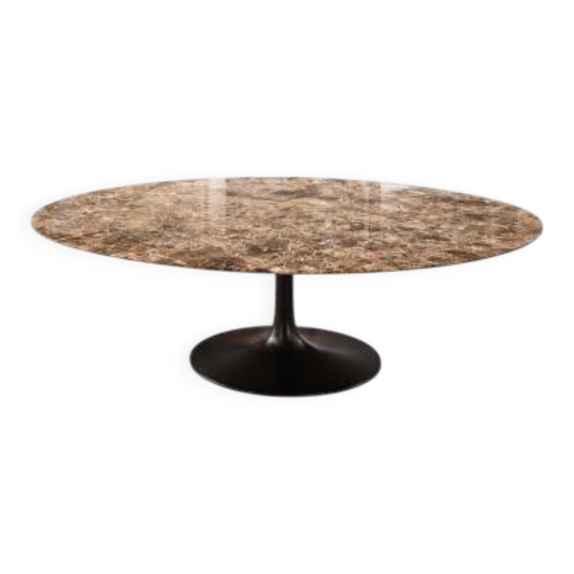 Eero saarinen (1910-1961) - knoll edition, oval marble table 244 cm x 137 cm