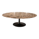 Eero saarinen (1910-1961) - knoll edition, oval marble table 244 cm x 137 cm