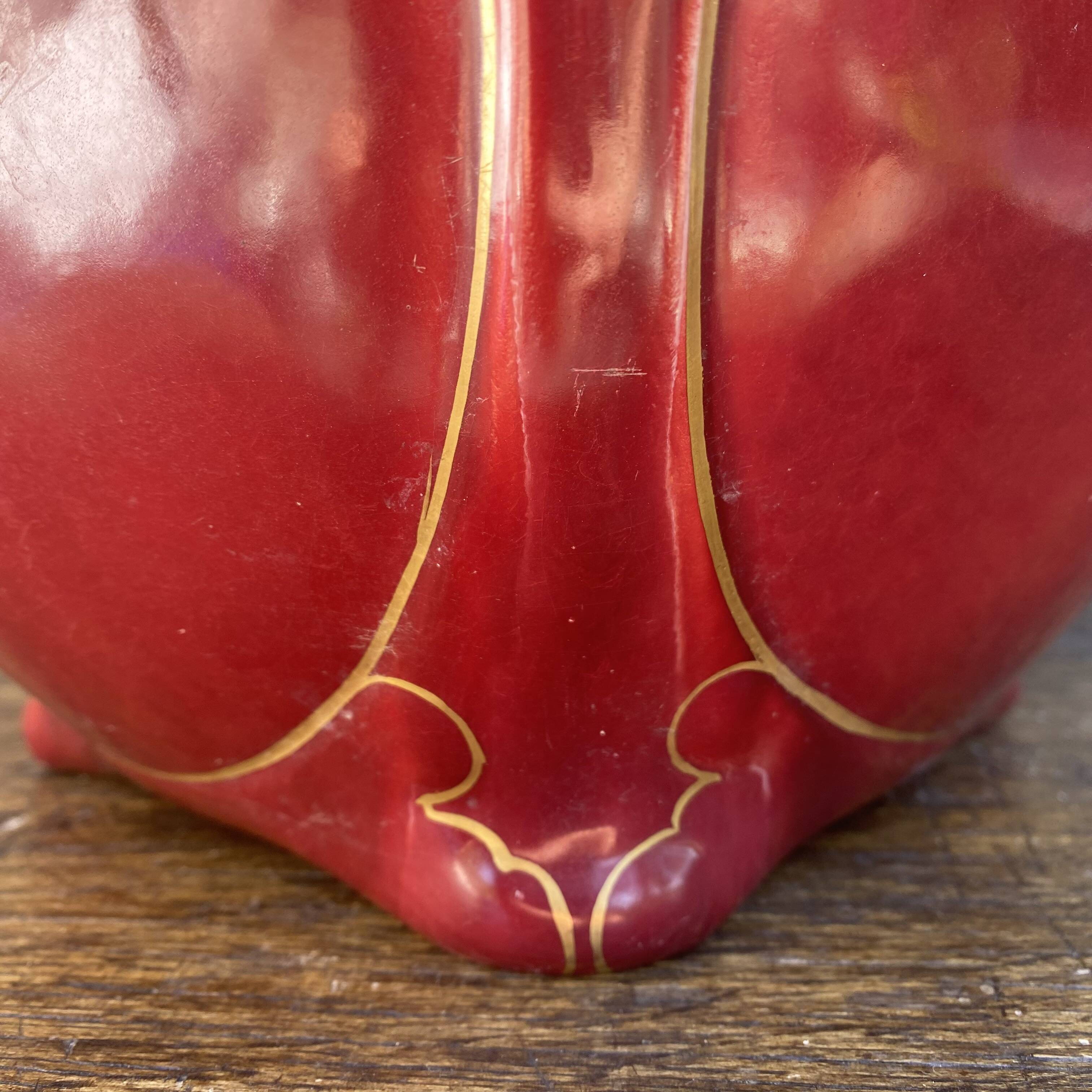 Large Art Nouveau cache pot