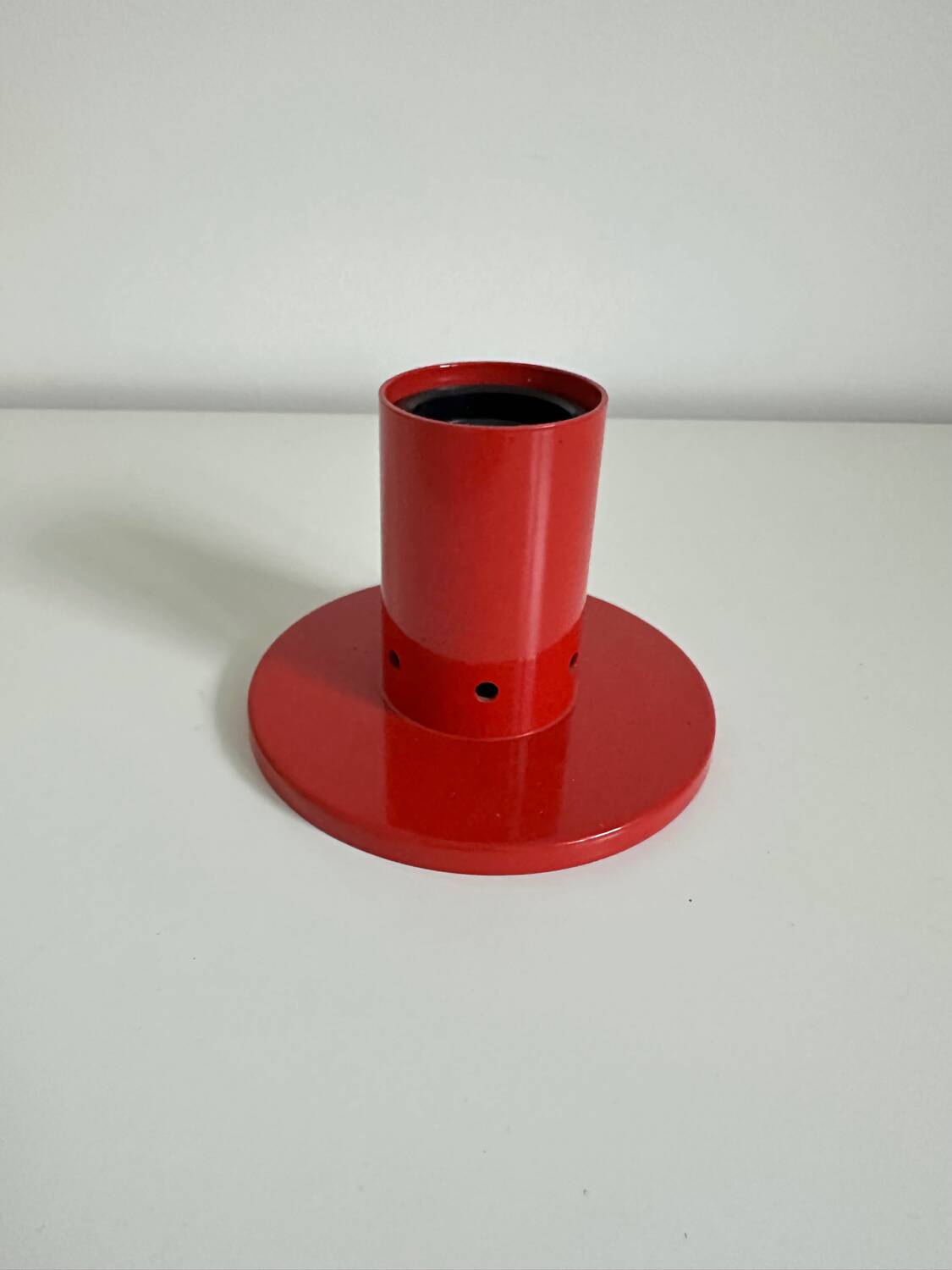 Goro red wall or ceiling light by Sergio Mazza Quattrifolio design