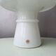 Lampe de table champignon en verre vintage, design danois Odreco, années 80