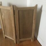 Old wooden screen