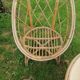 Salon jardin rotin osier 3 pièces 1960 70