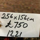 Turkish kilim rug 256x156 cm wool