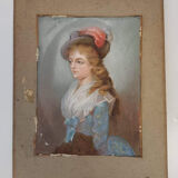 Portrait pastel 18ème siècle
