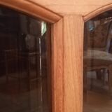 Art deco showcase counter in elm